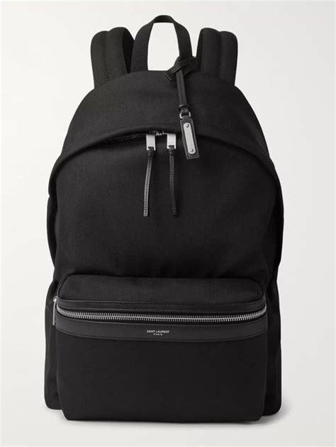 ysl nero|Saint Laurent Toy City Backpack in Nero & Nero .